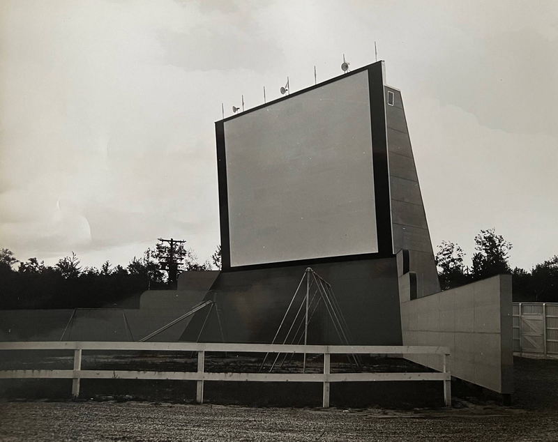 Tawas Drive-In Theatre - Tawas Drive-In Screen And Play Area Photo By Al Johnson (newer photo)